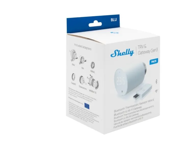 Shelly Smarter Thermostat 1 BLU TRV