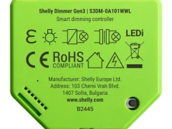 Shelly WLAN-Dimmaktor Dimmer Gen3