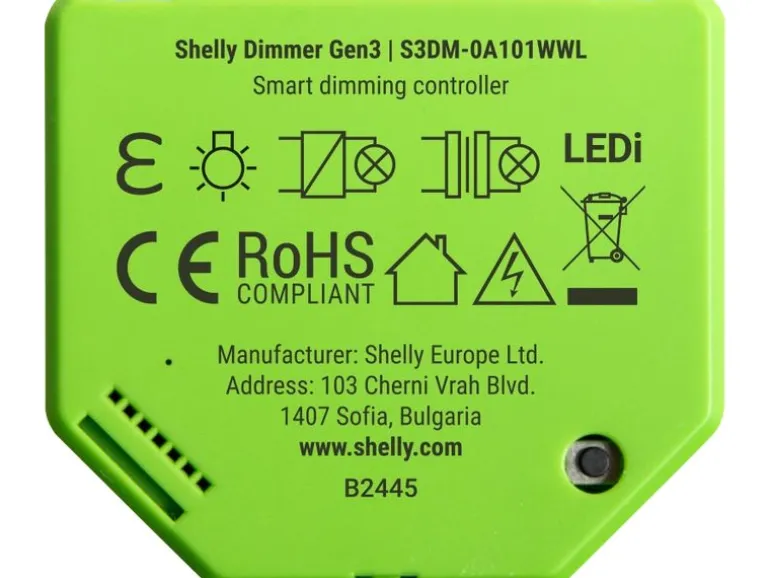 Shelly WLAN-Dimmaktor Dimmer Gen3
