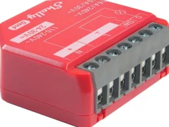 Shelly WLAN-Schaltaktor 1PM Gen4 Rot, 16 A