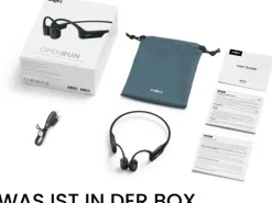 Shokz Bone Conduction Kopfhörer OpenRun USB-C Schwarz