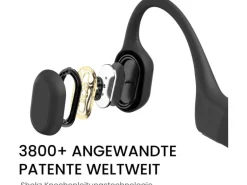 Shokz Bone Conduction Kopfhörer OpenRun USB-C Schwarz