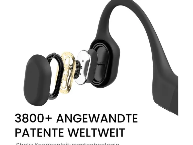 Shokz Bone Conduction Kopfhörer OpenRun USB-C Schwarz