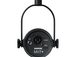 Shure Mikrofon MV7+ Schwarz