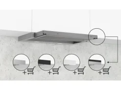 Siemens Abzughaube LI64lB531C 4 Stufen