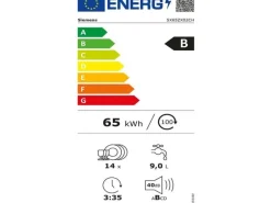 Siemens Einbaugeschirrspüler iQ500 SX65ZX02CH Vollintegriert