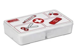 Sigma Home Erste Hilfe Box mit 4 Einteilungen Weiss