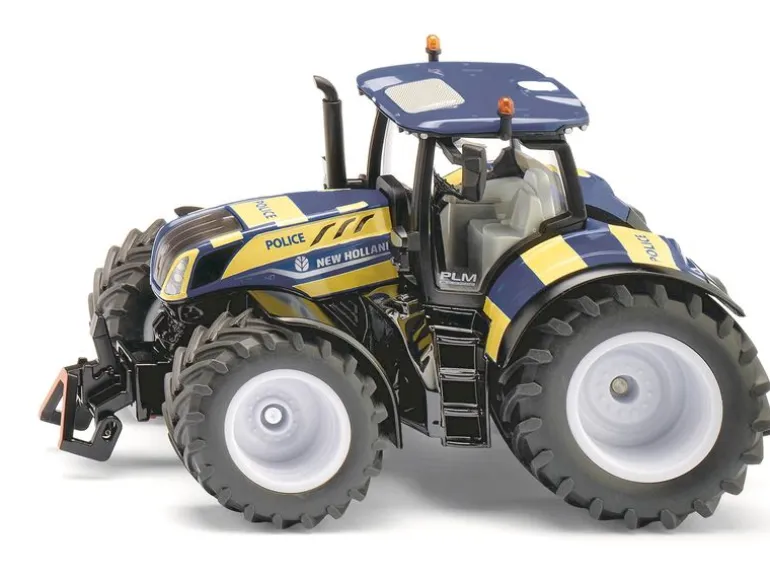 Siku New Holland Polizei Traktor