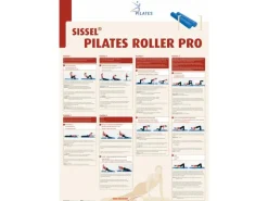 SISSEL Pilates Roller Pro 15 x 100 cm Blau
