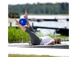 SISSEL Pilates Soft Ball Ø 22 cm Blau