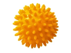 SISSEL Spiky-Ball gelb Ø 8 cm, 2 Stück