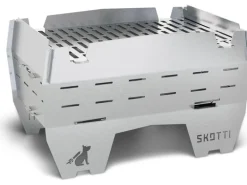 Skotti Camping-Grill Mini, Edelstahl