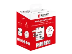 SKROSS Weltreiseadapter PRO World & USB