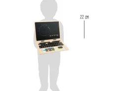 small foot Holz-Laptop mit Magnet-Tafel