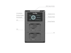 Smallrig Digitalkamera-Akku NP-FW50 Akku und Charger Kit