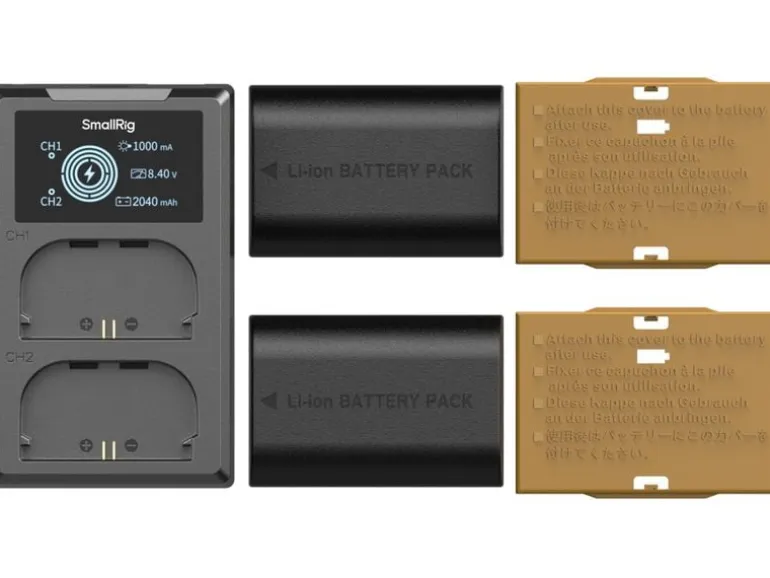 Smallrig Digitalkamera-Akku LP-E6P mit Akku-Ladegerät