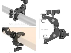 Smallrig Magic Arm für Desktop-Aufnahmen mit Crab Clamp Kit