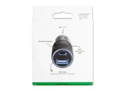4smarts Autoladegerät Rapid+ 27W PD + QC 3.0