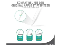 4smarts Eingabestift Pencil Pro 3 Weiss