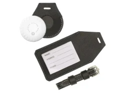 4smarts Finder SkyTag Duos mit Kofferanhänger Schwarz/Weiss