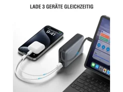 4smarts Powerbank Enterprise Compact 20000 mAh, Spacegrau 20000 mAh