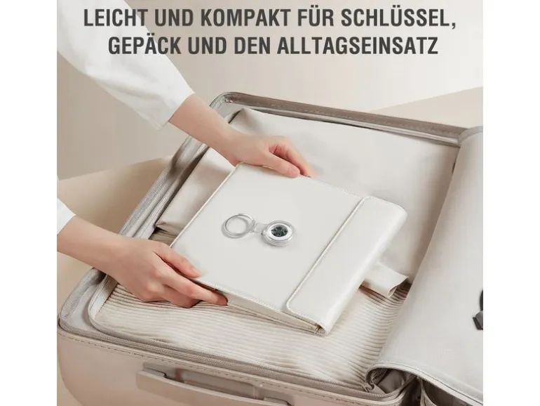 4smarts Schlüsselfinder Standort-Finder SkyTag Lucid 2er Set Weiss
