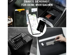 4smarts Standort-Finder SkyTag Card Duos ReCharge Schwarz