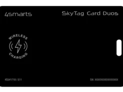 4smarts Standort-Finder SkyTag Card Duos ReCharge Schwarz