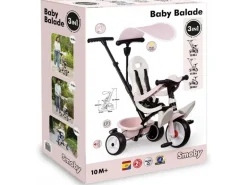 Smoby Dreirad Baby Balade Rosa