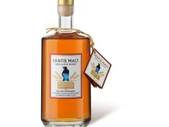 Säntis Malt Geschenkset Himmelberg Whisky Flachmann 0.5 l