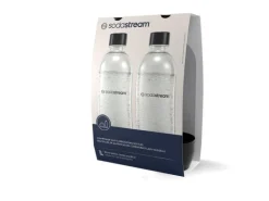 Sodastream Flasche Regular TP Black DWS, 2 Stück