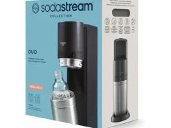 Sodastream Wassersprudler DUO Megapack XL Schwarz