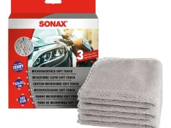 Sonax Mikrofasertuch soft touch, 40 x 40 cm, 3 Stk.