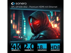 sonero Adapterkabel DisplayPort - HDMI