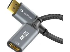 sonero Adapterkabel DisplayPort - HDMI