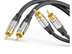 sonero Audio-Kabel Cinch - Cinch 0.5 m