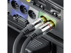 sonero Audio-Kabel 3.5 mm Klinke - Cinch 3 m