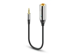 sonero Audio-Kabel 3.5 mm Klinke - 6.3 mm Klinke 0.25 m