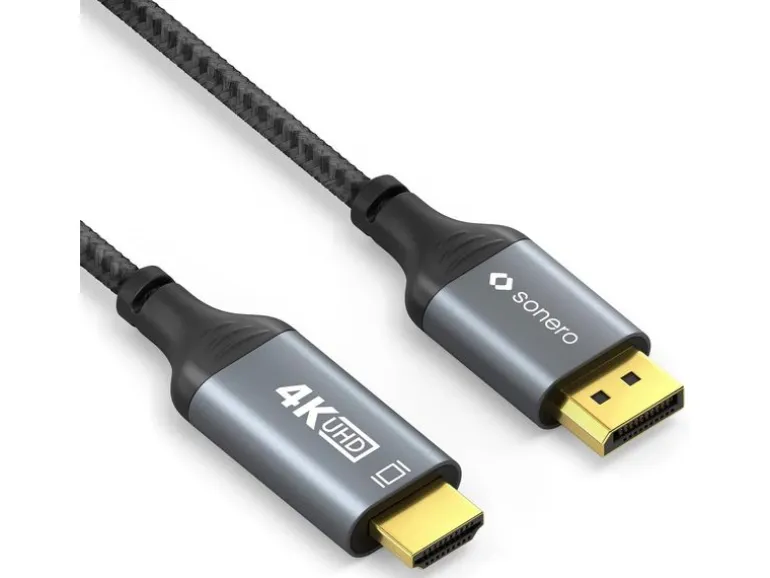 sonero Kabel DisplayPort - HDMI, 1 m