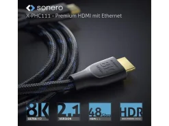 sonero Kabel 8K Premium High Speed HDMI - HDMI, 5 m