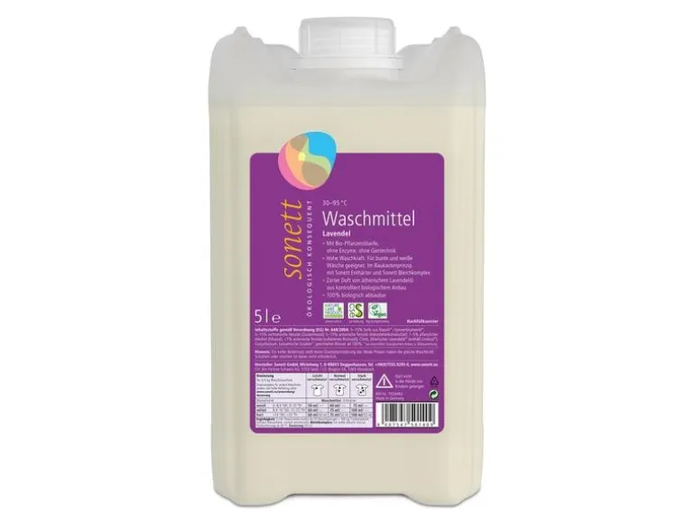 Sonett Flüssigwaschmittel Lavendel 5 l