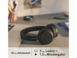 Sony Wireless On-Ear-Kopfhörer WH-CH520 Schwarz