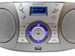 soundmaster DAB+ Radio SCD1800 Grau