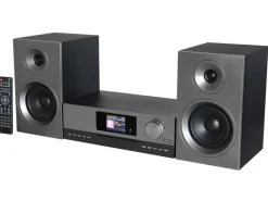 soundmaster Micro-HiFi Anlage ICD5000SW Grau/Silber