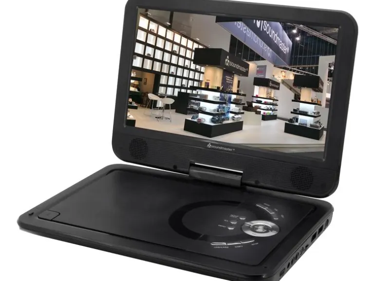 soundmaster Portabler DVD Player PDB1910SW