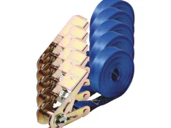 SpanSet Umreifungsgurten 5er-Set Polyester Blau 25 mm 7 m