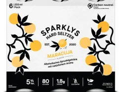 Sparklys Hard Seltzer Maracuja 6 x 0.25 l