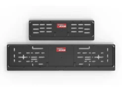 SPEEDLOCK Nummernrahmen-Set, Kunststoff, 30 × 8 cm/50 × 11 cm