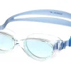 Speedo Schwimmbrille Futura Hydrospex, Clear / Celeste