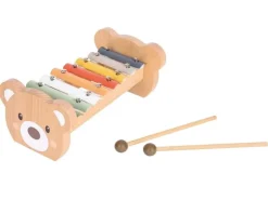 Spielba Holzspielwaren Musikspielzeug Xylophon Bär